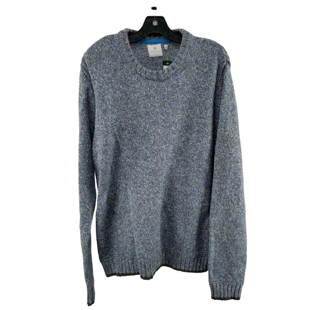 NWT 7 Diamonds  Multicolor Blue Sweater SZ- L